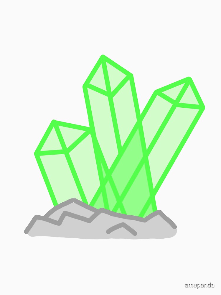 Crystal trio - green by amupanda