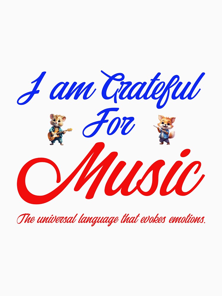I AM GRATEFUL FOR MUSIC by BenO63