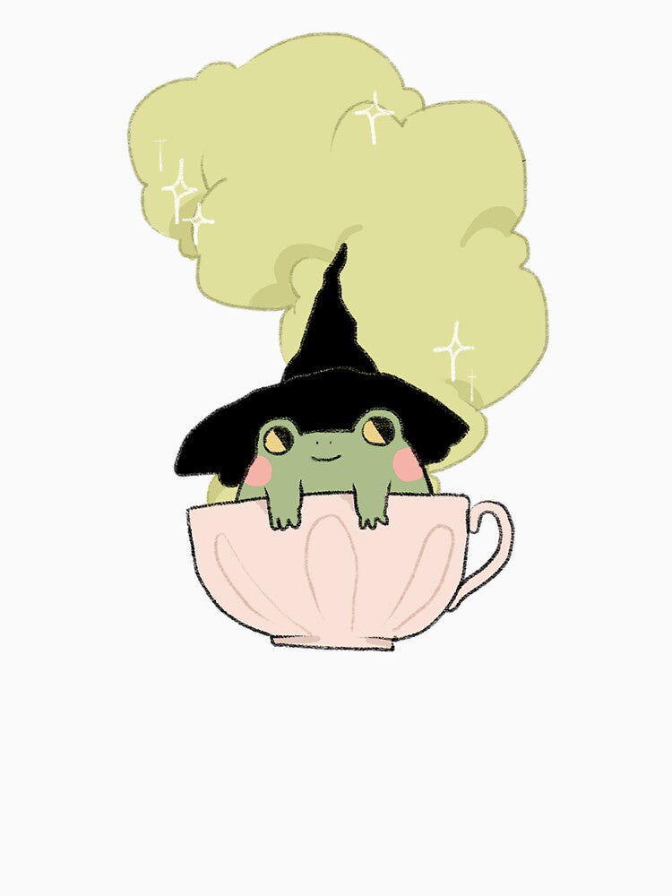 Halloween frog by peachy-doodle