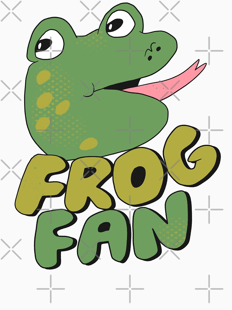 Frog Fan (Green) by yellowflowerhut