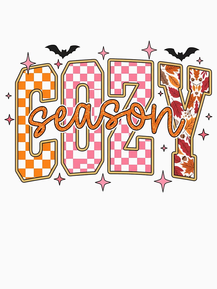 Cozy Season Cute Fall Autumn Halloween by KroghDs