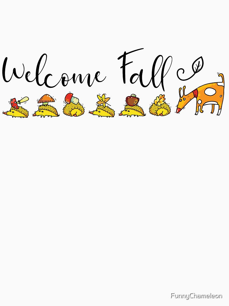 Welcome fall - Season greetings by FunnyChameleon