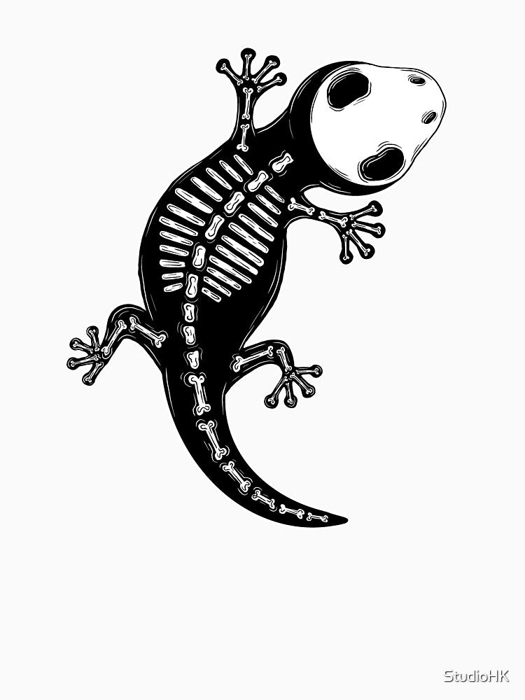 Skeleton Gecko by StudioHK