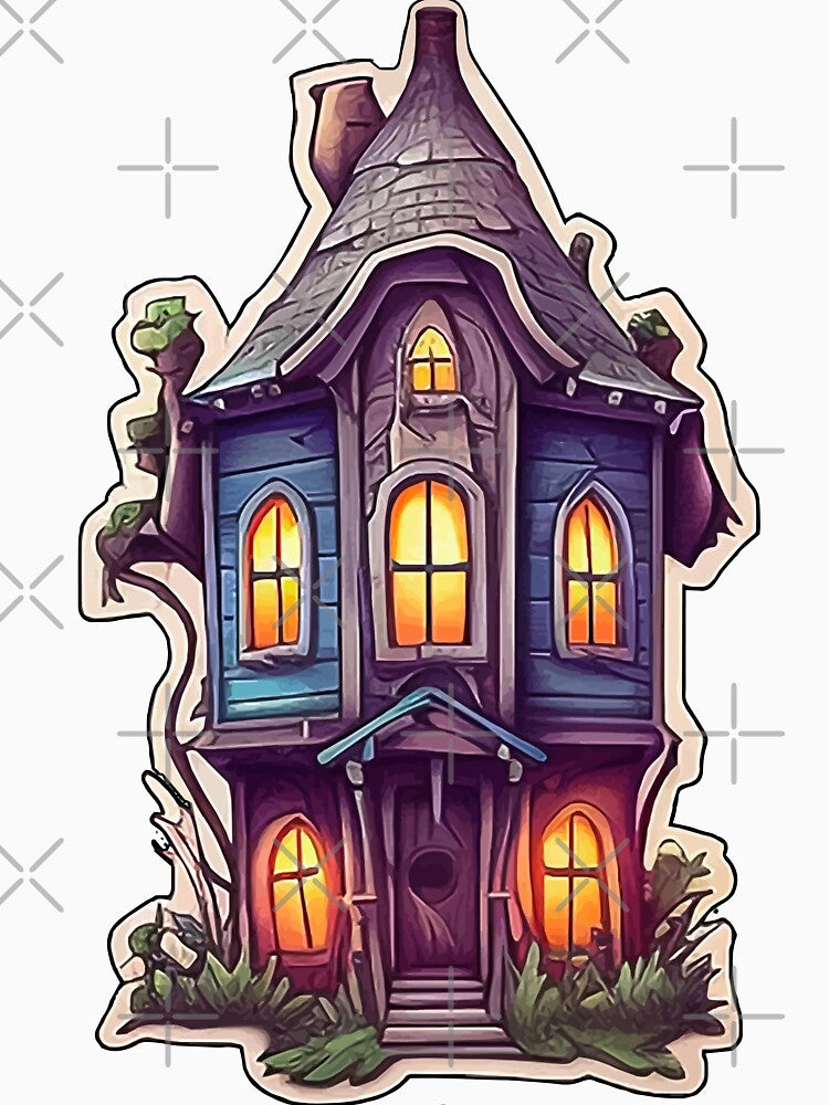 Scary Haunted House by SpDesignsC