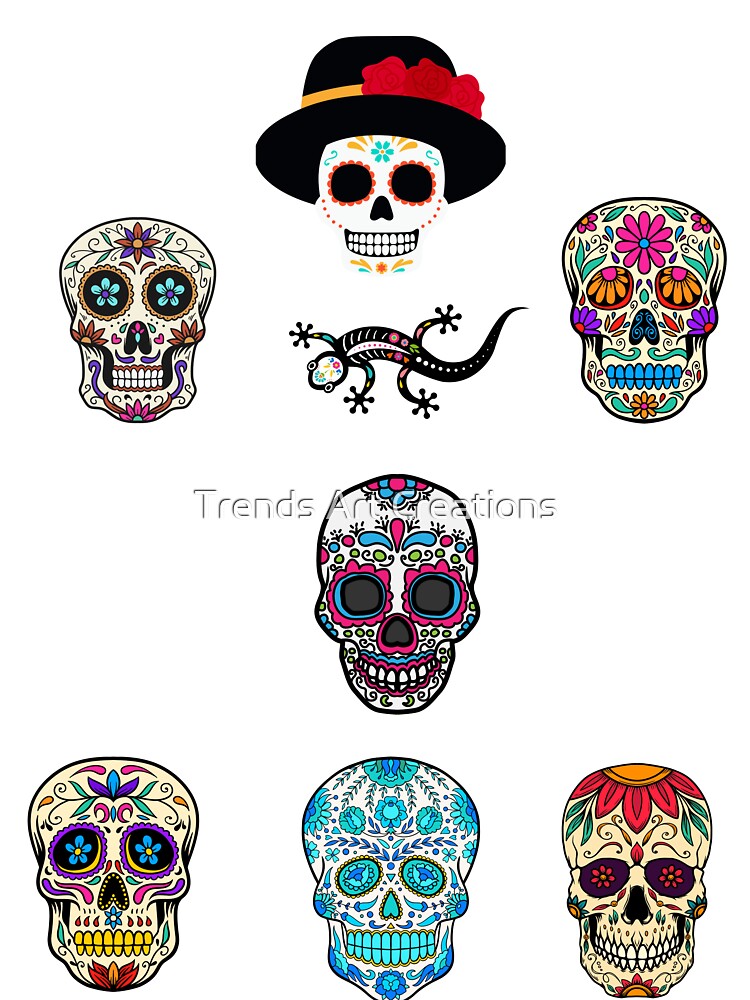 Mexican Skull by Trends Art Creations