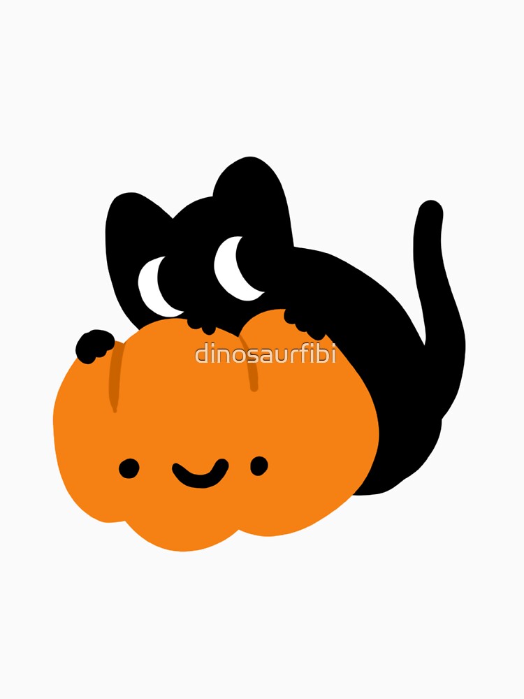 Halloween cat by dinosaurfibi