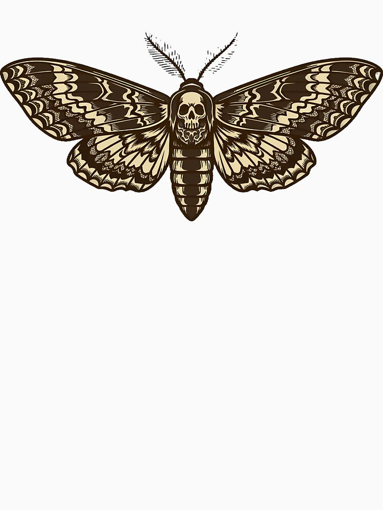Gothic Death Moth Familiar Icon by IllumeInk