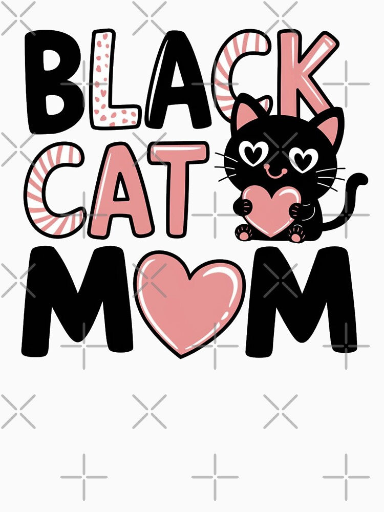Black cat day Cat Mom Cat Mama by Merch-Kitsune