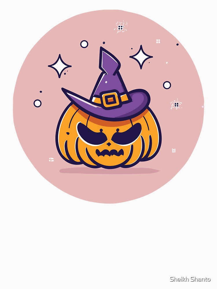 Cute Halloween Pumpkin by Sheikh Shanto