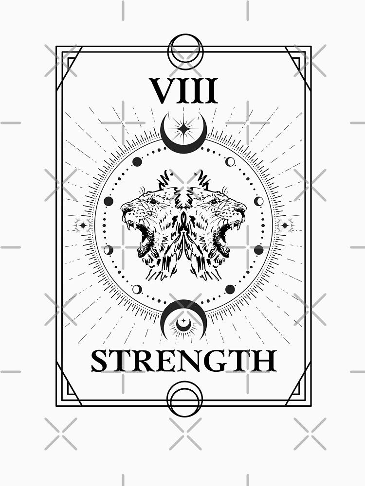 Strength Tarot card T shirt by TheInnerIndigo