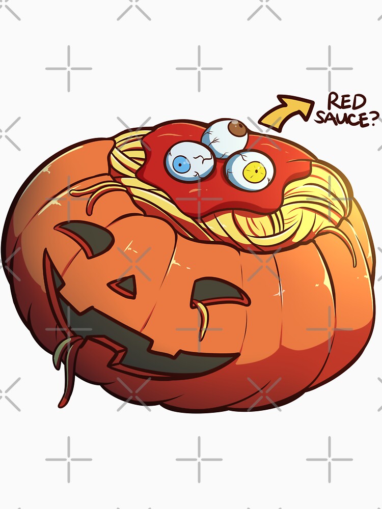 Jack-o-Lantern Spaghetti by ellione-loire