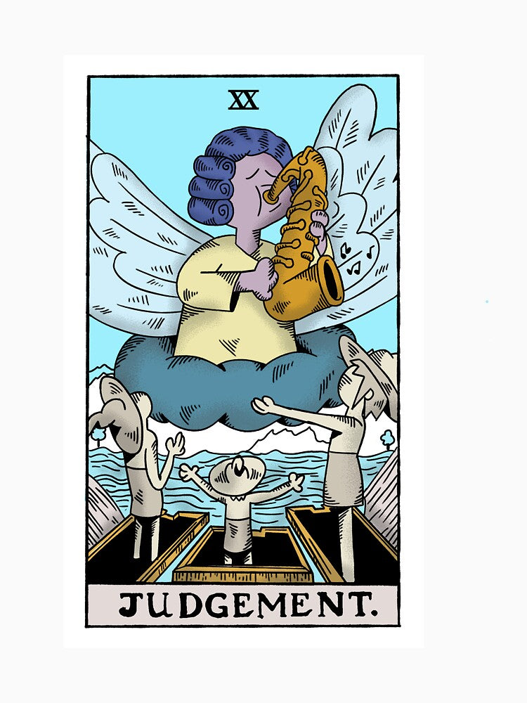THE MIDNIGHT GOSPEL TAROT CARD T-SHIRT by RustomPujado