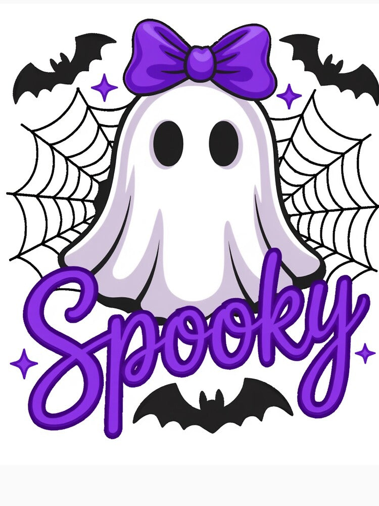 Spooky Ghost Coquette Halloween Graphic by wearandwonder