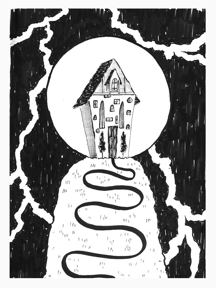 haunted house by Alexa Moreno