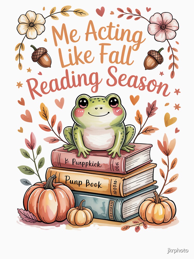 Me Acting Like Fall Reading Season by jkrphoto