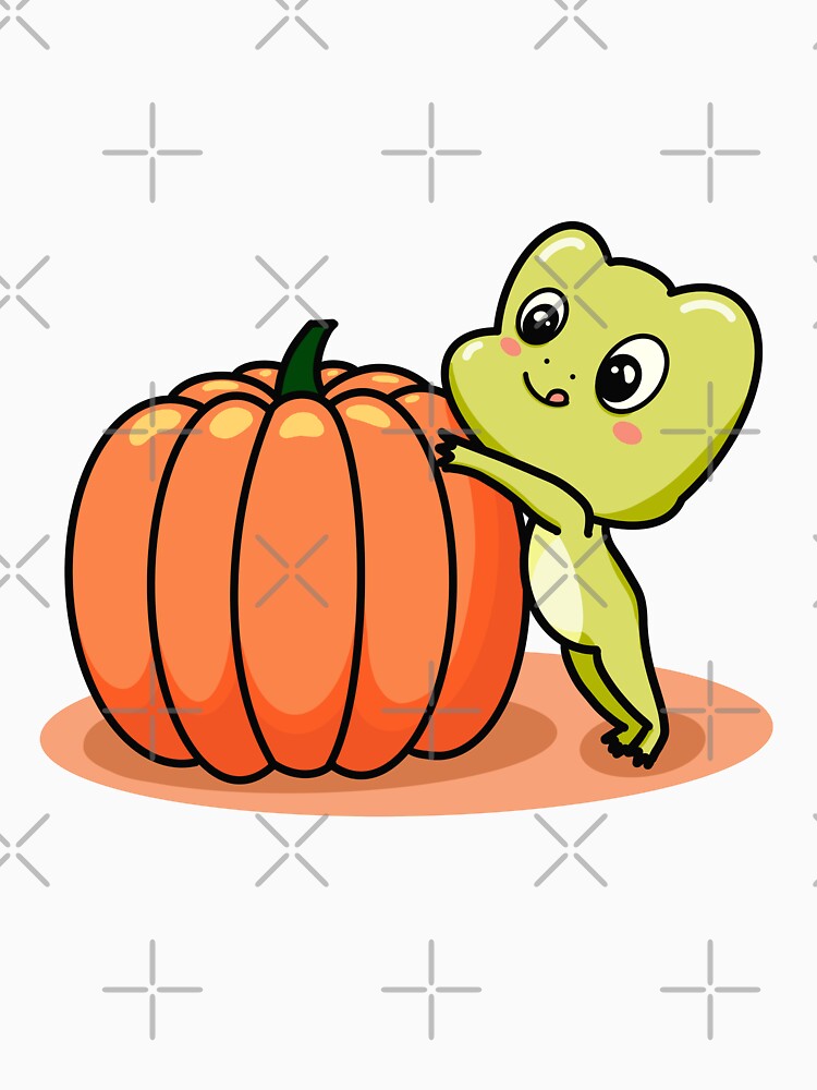Pumpkin lover Frog by KatikPru
