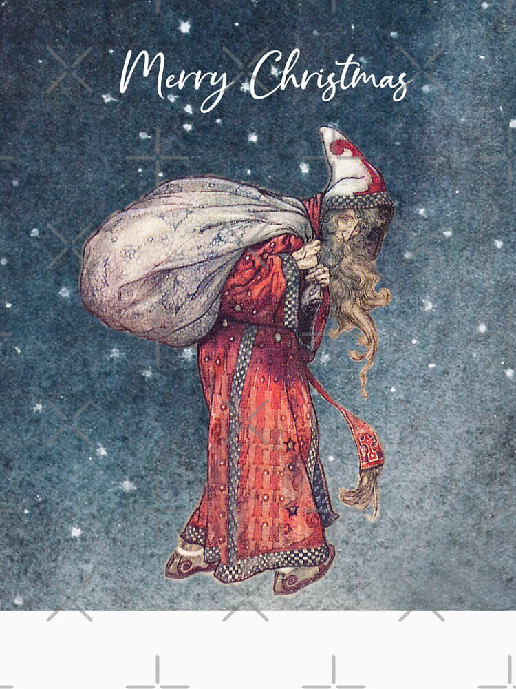 Arthur Rackham: Santa Claus Merry Christmas by Dreamflight