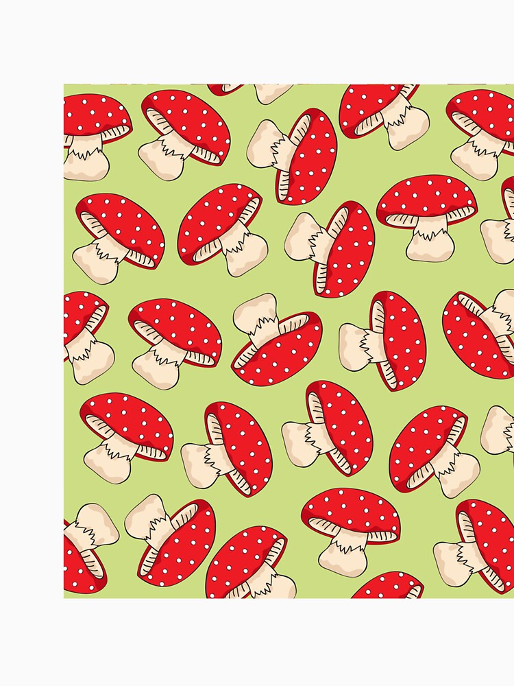 Red Mushrooms pattern by Wilkinson39