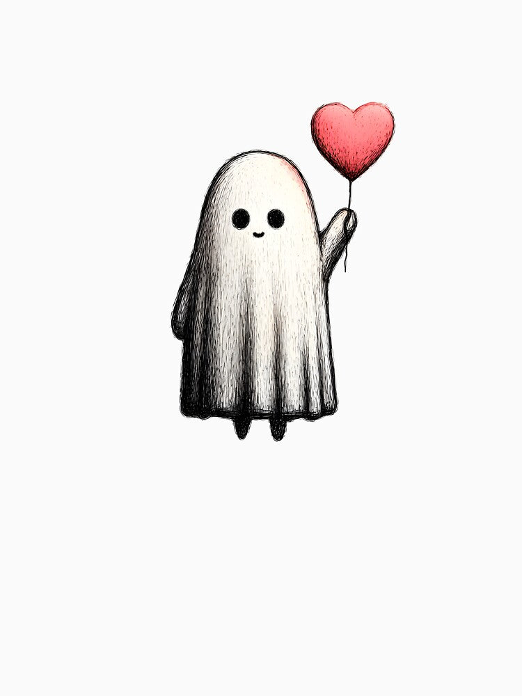 Little Ghost With Heart by dpsstudio