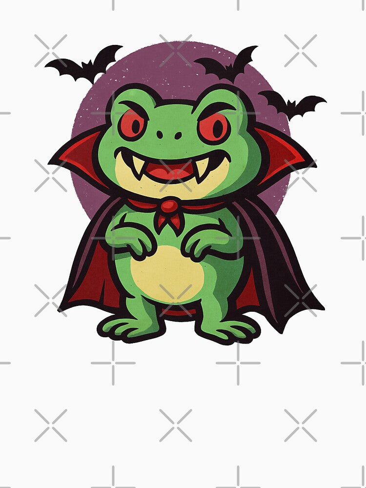 Vampire Frog ? – Halloween Horror Design by LunarBones