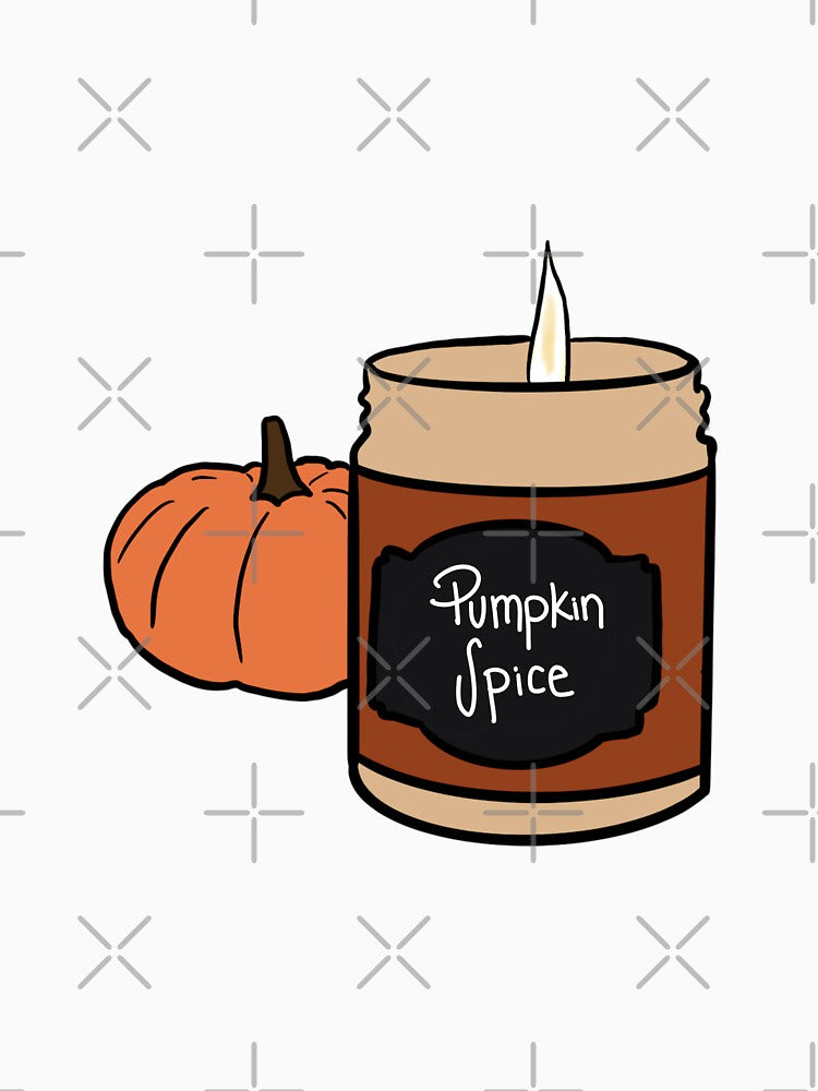 candle and pumpkin by jasleenM