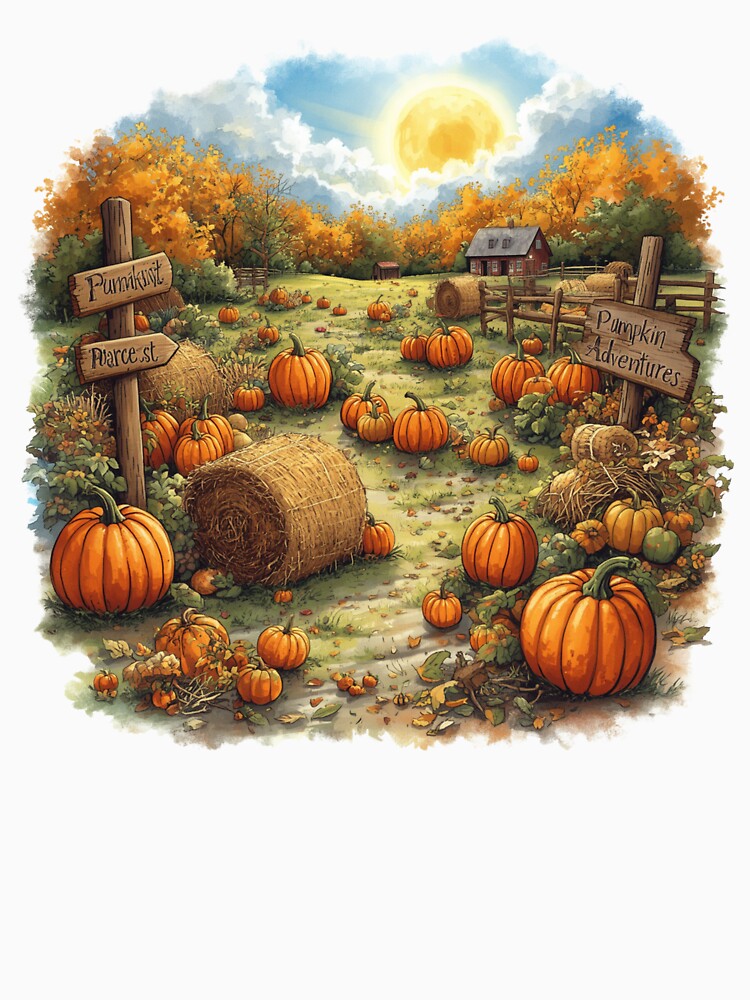 Pumpkin Patch Adventures by catcurio