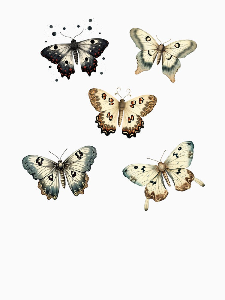 Copy of Vintage Gothic Moth Set by 18tokwa
