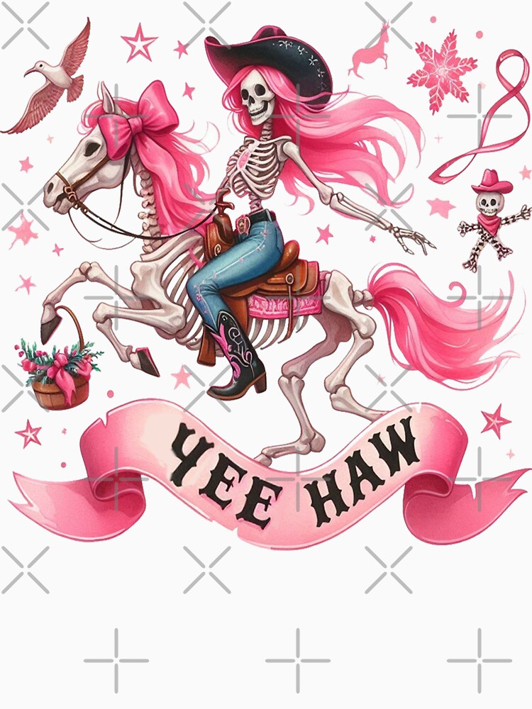 Funny Skeleton, Yee haw Funny Skeleton by clintang