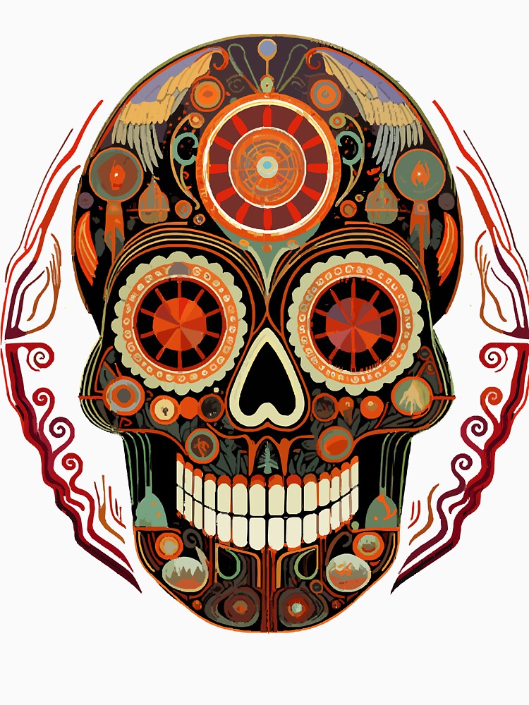 Spokey Sugar Skull by dulcefrishman