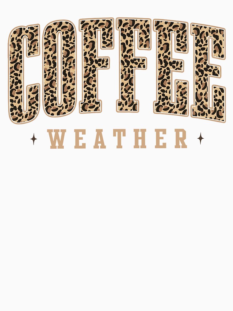 Leopard Coffee Weather by hannartbaker