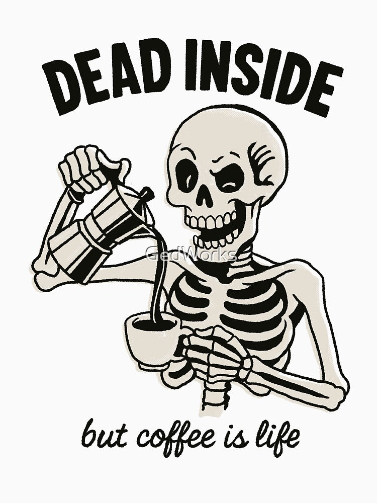 Skull, Coffee and Bones by GedWorks