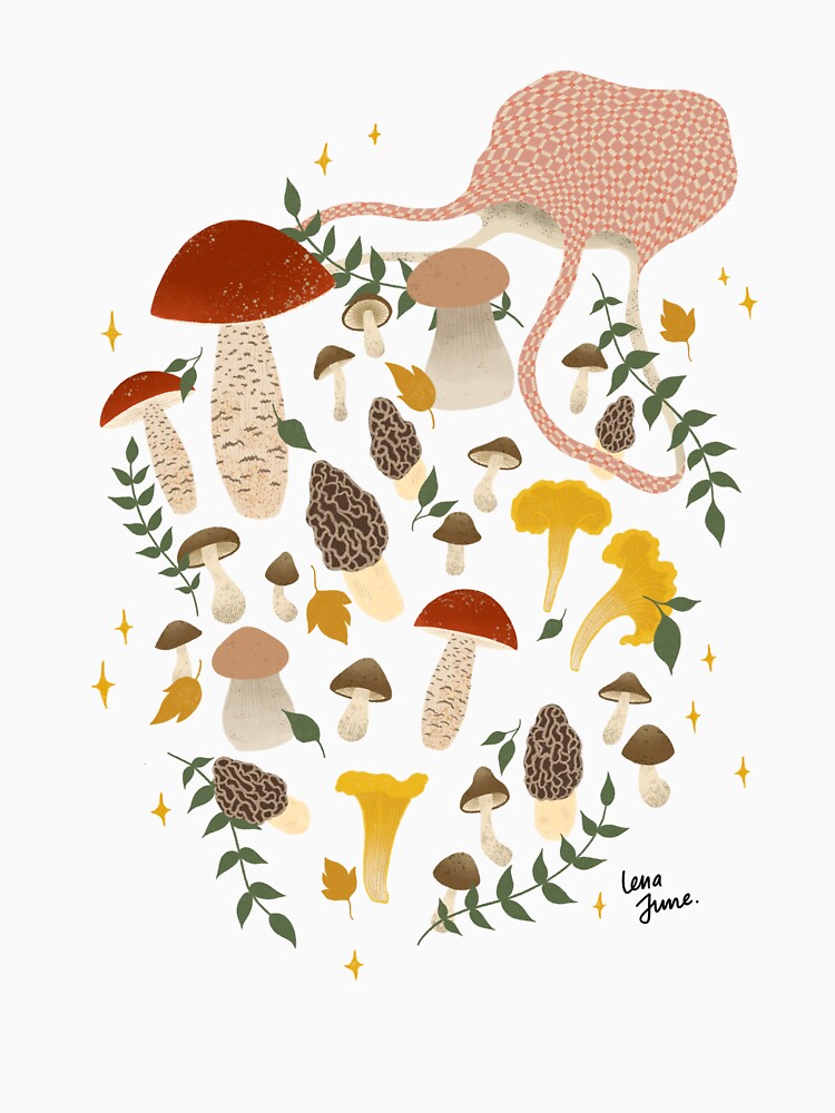 Mushroom foraging by Spookyjune