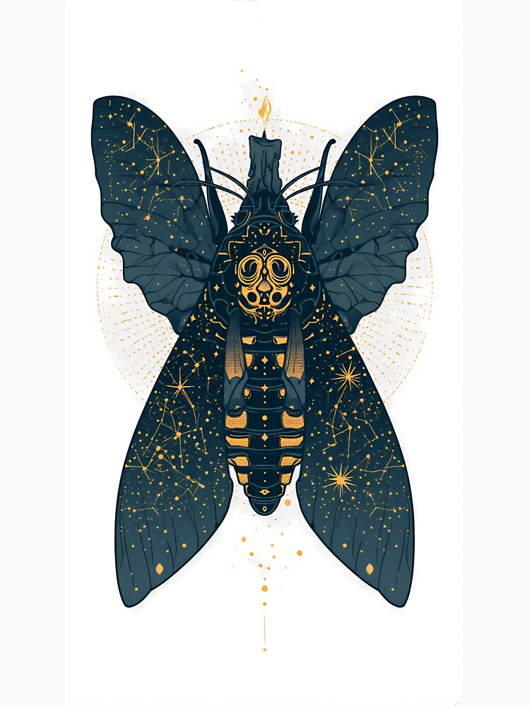 Death Head Hawkmoth by IllumeInk