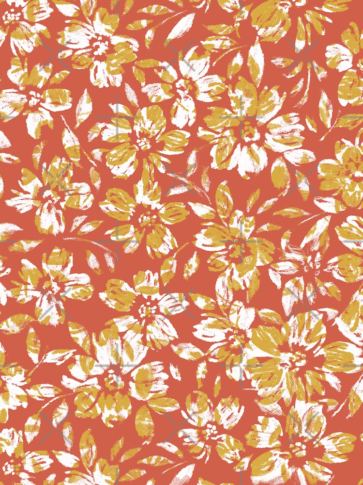 Flor'e Earthy tones. by Fabricatemyart