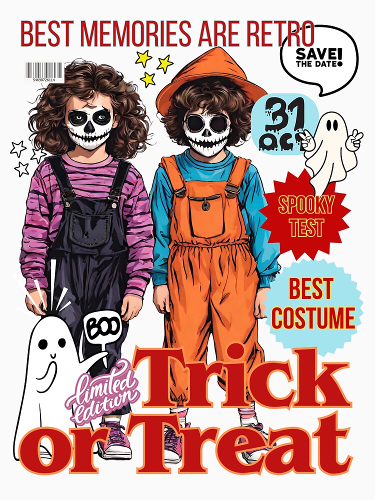 Retro Halloween 80s halloween costume by CyberArtistOne