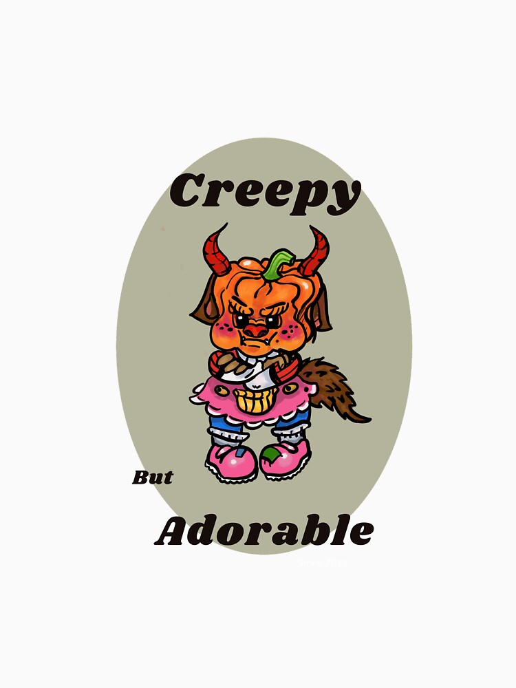 Creepy But Adorable Pumpkin Werewolf Monster by babypanda221