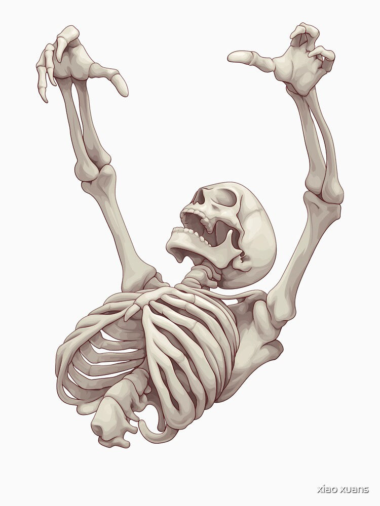 Dancing Skeleton by xiao xuans