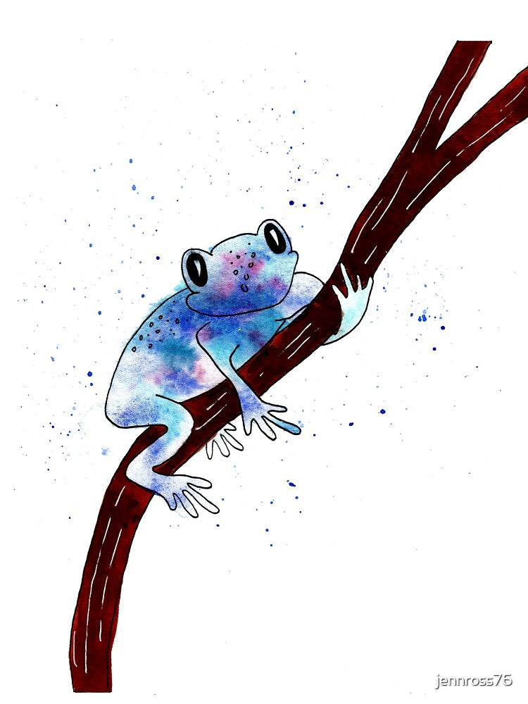 frog in tree by jennross76
