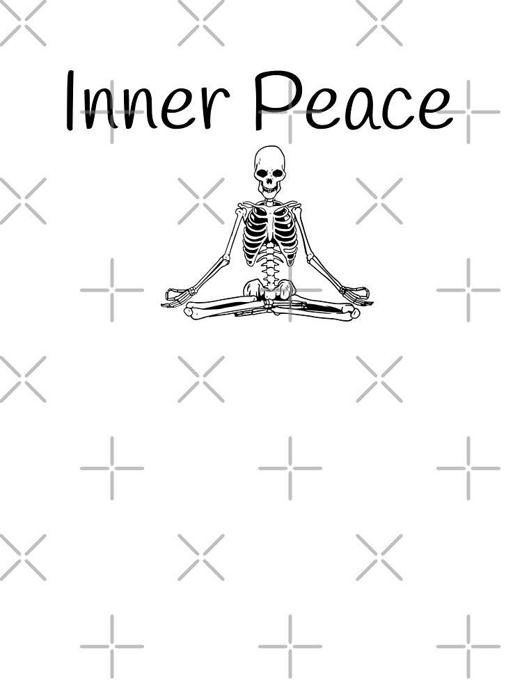 Funny Yoga Pun | Skeleton Doing Yoga by The-ItemShop