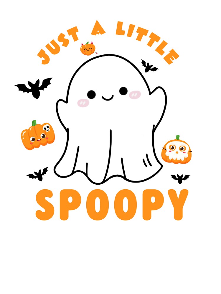 Cute Halloween ghost T shirt design by yellowpumkin
