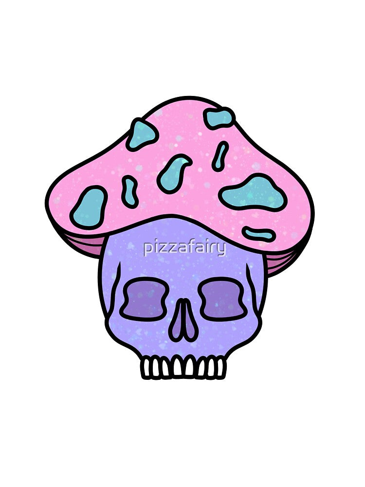 Mushroom Skulls by pizzafairy