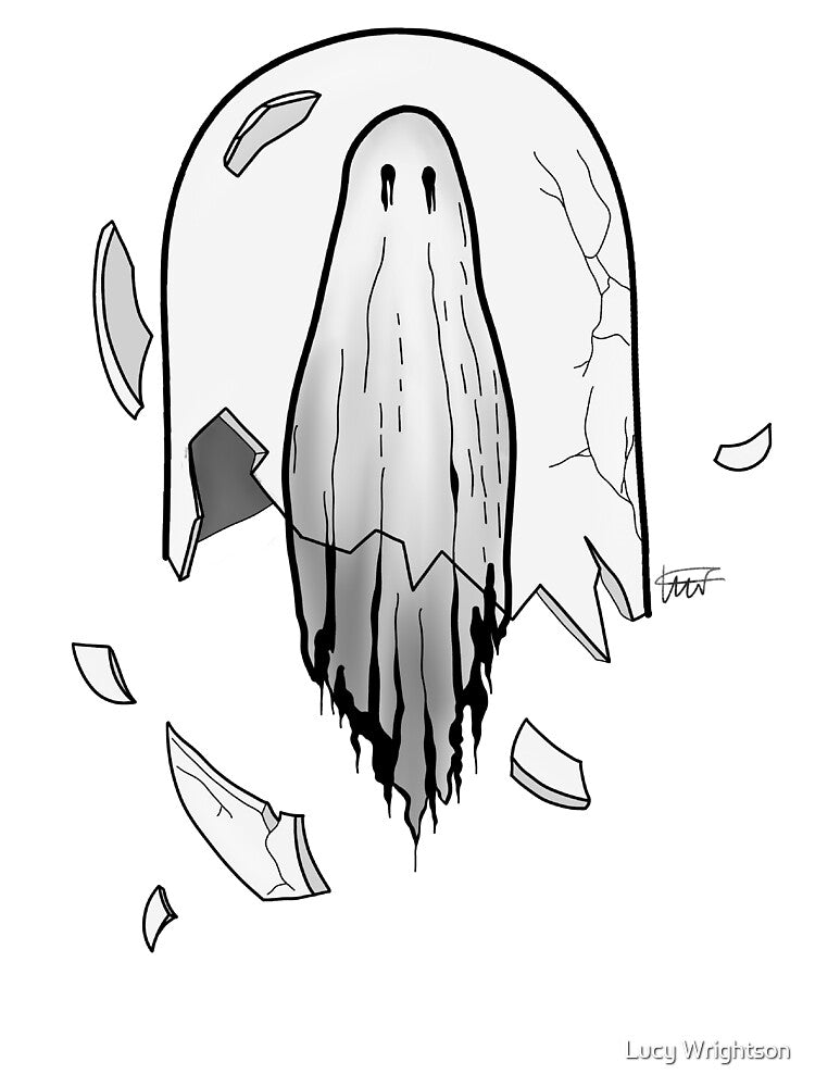 Ghost in jar by Lucy Wrightson