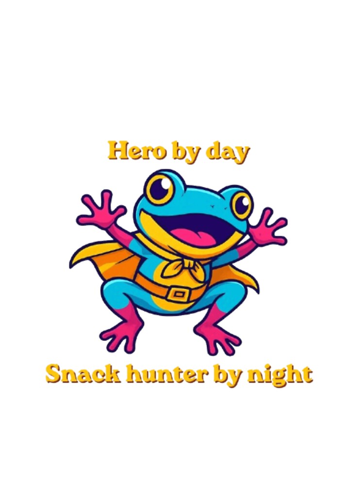 Superhero frog by Pixanova