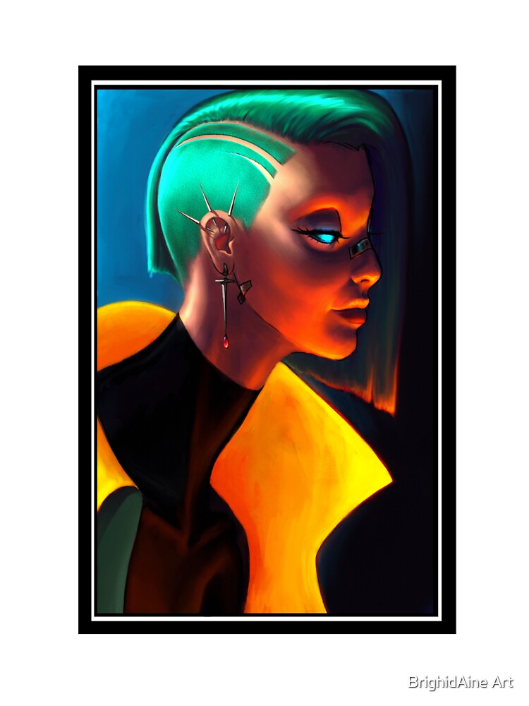 Dahla by BrighidAine Art