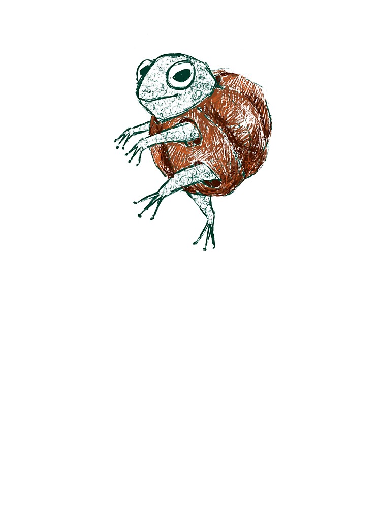 Pumpkin frog by Andi Artpiece