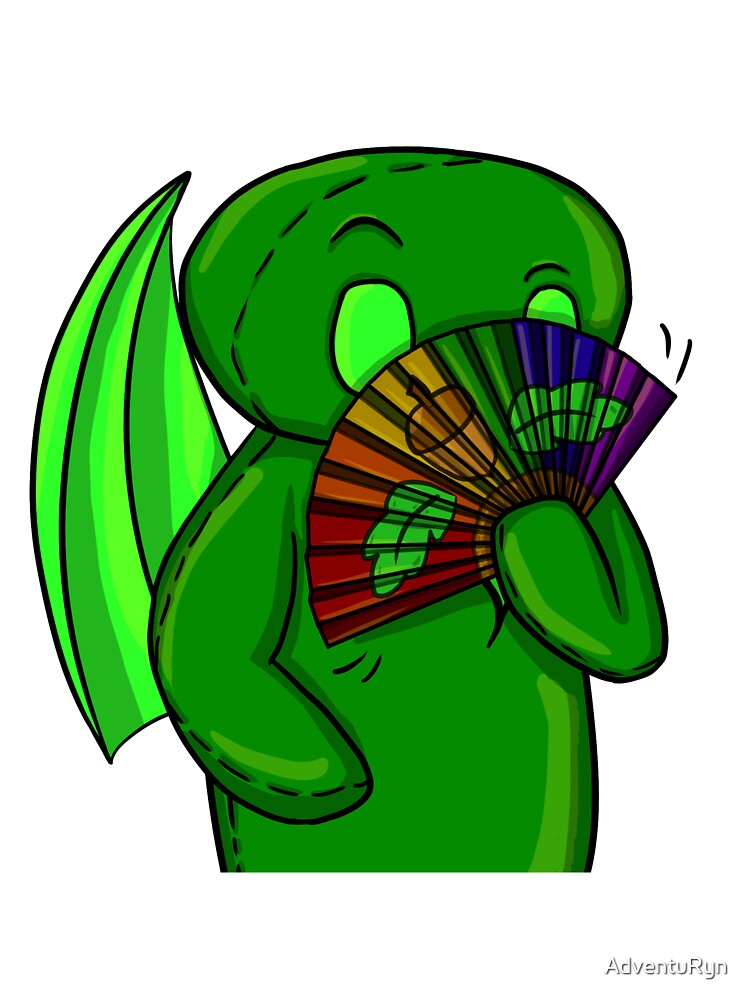 Bobthulu with Rainbow Fan by AdventuRyn