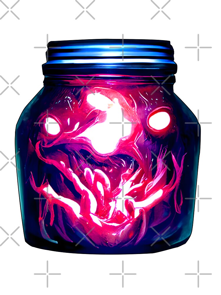 Monster in a jar by lostcauseblue