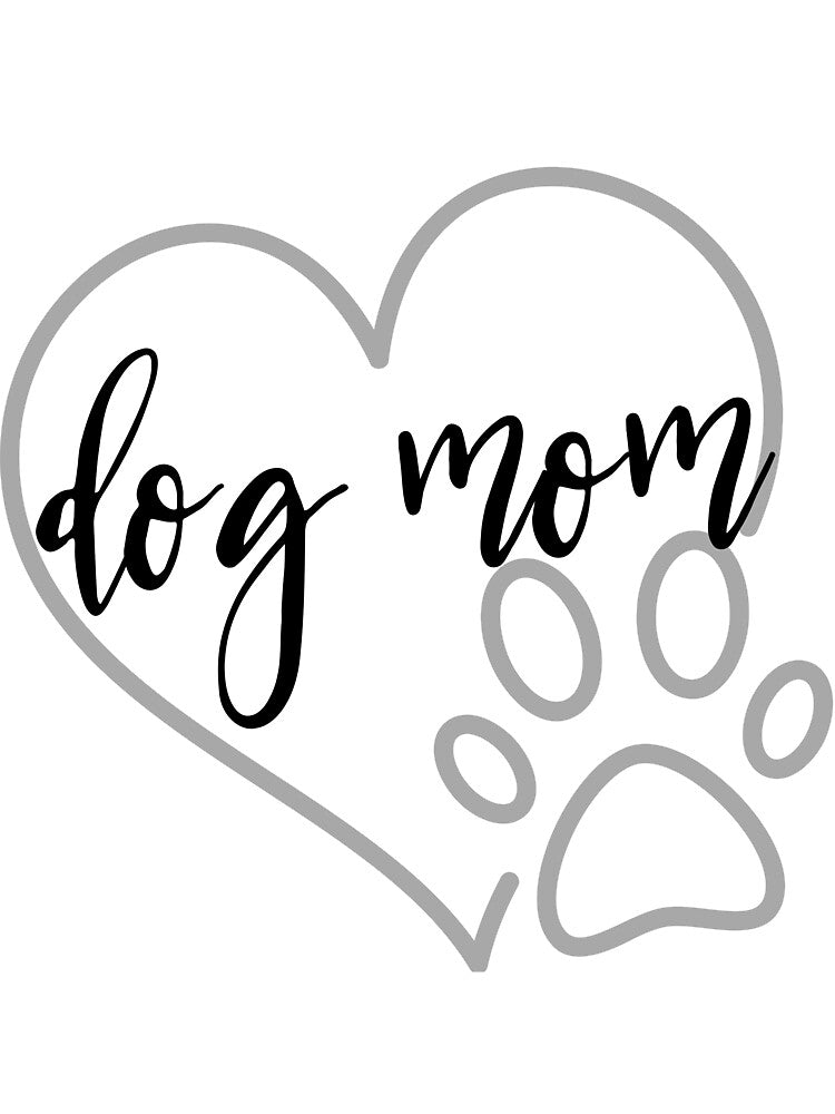 dog mom heart paw by hayleyh7
