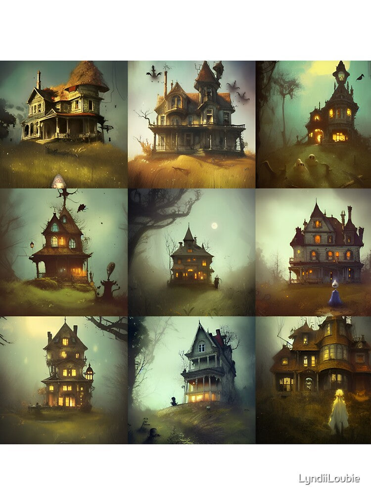 Haunted House on the Hill by LyndiiLoubie