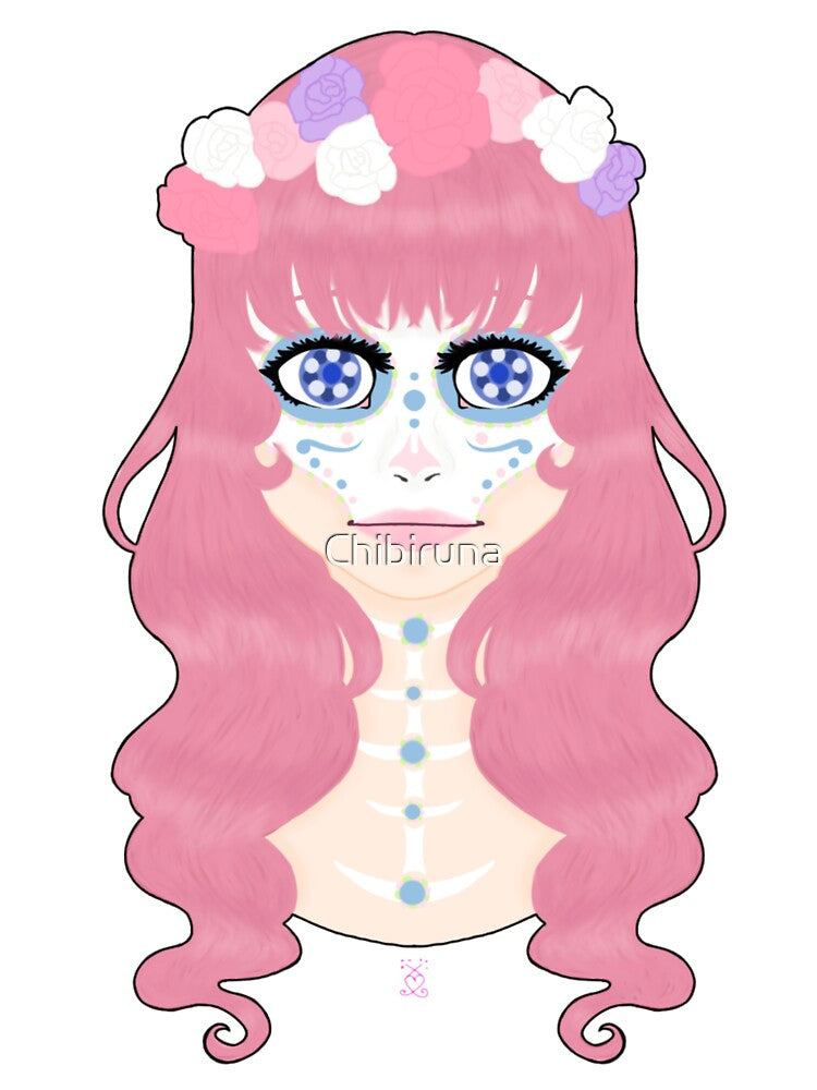 Pastel Sugar Skull by Chibiruna